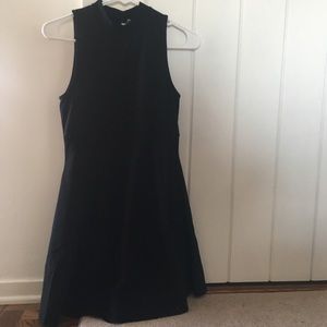 Brand New ASOS Skater Dress High Neck Black